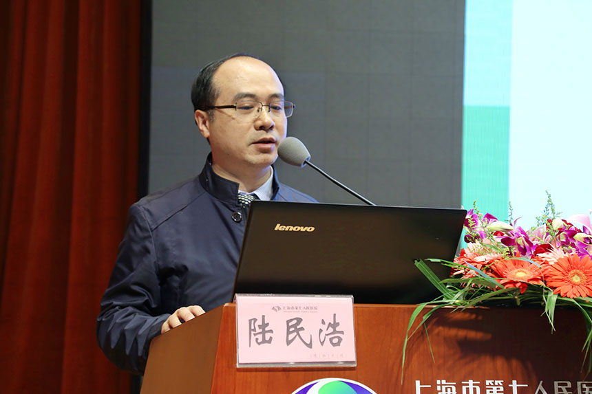 在论坛的最后,上海市第七人民医院普外科主任医师,普外科主任赵滨教授